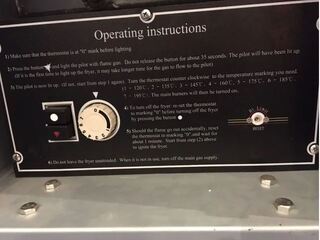 photo 6 friteuse à gaz 1x21l