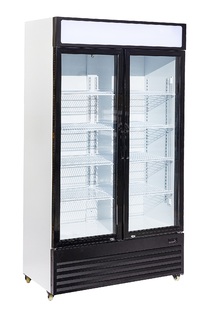 photo 1 réfrigérateur 2 portes en verre bez-750 gd