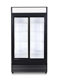 photo 2 réfrigérateur avec portes coulissantes en verres bez-750 sl
