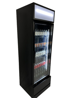 photo 3 réfrigérateur porte en verre fcu-370 bl