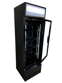 photo 4 réfrigérateur porte en verre fcu-370 bl