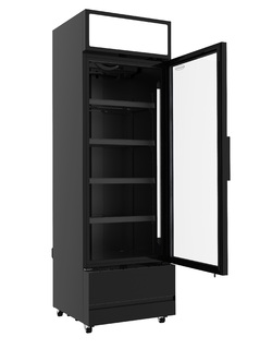 photo 2 réfrigérateur porte en verre fcu-370 bl