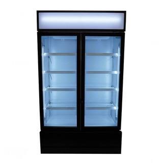 photo 6 réfrigérateur 2 portes en verre fcu-750