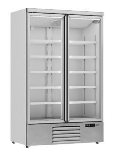 photo 1 réfrigérateur 2 portes en verre jde-1000r