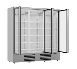 photo 3 réfrigérateur 3 portes en verre jde-1530r