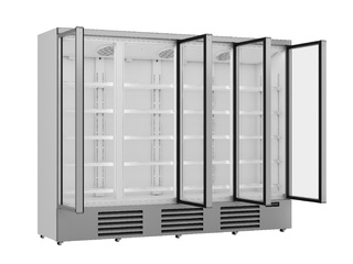 photo 3 réfrigérateur 4 portes en verre jde-2025r