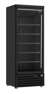 photo 1 réfrigérateur 1 porte en verre noir jde-600r bl