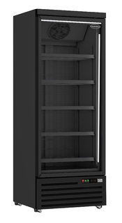 photo 1 congélateur 1 porte en verre noir jde-600f bl