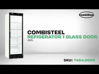 photo 6 réfrigérateur 1 porte en verre 382l