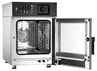 photo 2 four mixte vapeur combi faible enccombrement 6x gn1/1