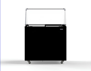 photo 2 vitrine à creme glacée corsica noir 6x5 ltr