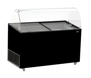 photo 1 vitrine à creme glacée tenerife noir 10x5 ltr