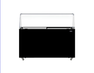 photo 2 vitrine à creme glacée tenerife noir 10x5 ltr