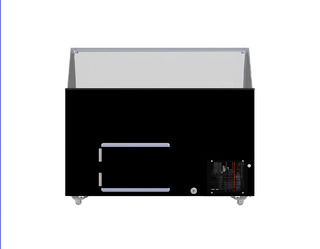 photo 4 vitrine à creme glacée tenerife noir 10x5 ltr