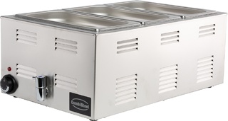 photo 3 bain-marie avec robinet de vidange