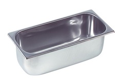 Photo 1 matériel référence 7476-0225: Bac pour crème glacée inox 5ltr