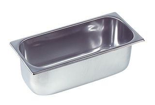 photo 1 bac pour crème glacée inox 5ltr
