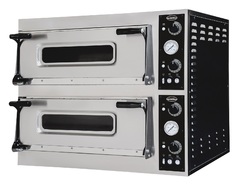 Photo 1 matériel référence 7485-0040: Four à pizza plaques double 2 x 4