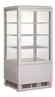 photo 1 vitrine réfrigératée 68l blanc