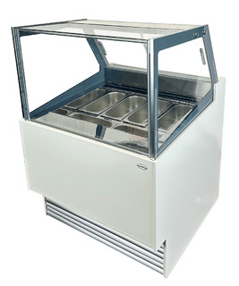 photo 1 vitrine à creme glacée komodo 6x5l