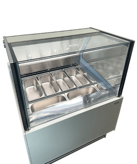 photo 5 vitrine à creme glacée komodo 6x5l