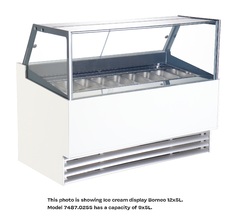 Photo 1 matériel référence 7487-0255: Vitrine à creme glacée phuket 9x5l