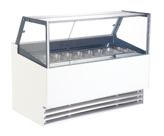 Photo 1 matériel référence 7487-0260: Vitrine à creme glacée borneo 12x5l
