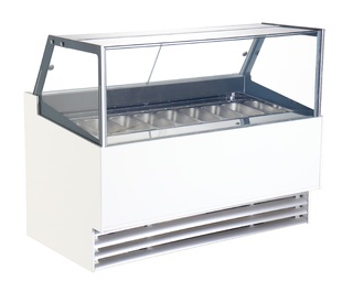 photo 1 vitrine à creme glacée borneo 12x5l