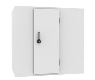 photo 1 chambre froide positive / négative 2400x2400x2200