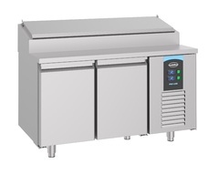 Photo 1 matériel référence 7489-5140: Saladette 2 portes 7x 1/3gn récipient