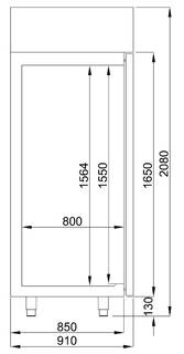 photo 7 congélateur pâtisserie monoblock