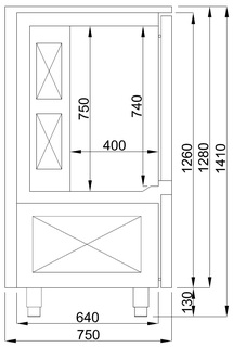 photo 3 refroidisseur à ventilation 10x 1/1gn