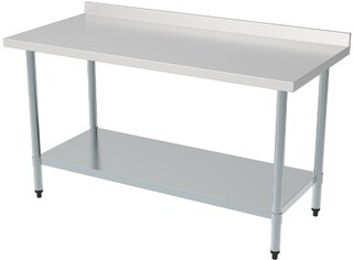 photo 1 plan de travail étagère bord relevé démontable 1200