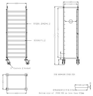 photo 2 chariots de débrassage démontable en 600x400