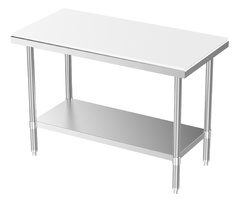 Photo 1 matériel référence 7490-0290: Table de découpe avec étagère démontable 1000