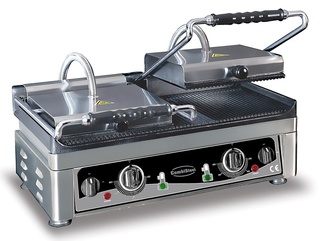photo 1 grille de contact panini double rainuré