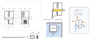 photo 2 unité de plafonniers type positif 6-10,4 m3