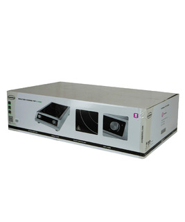 photo 2 plaque induction posable 2 zones  convient uniquement aux poêles à induction