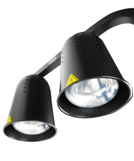 photo 6 lampe chauffant noire