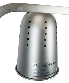 photo 7 lampe chauffant argent