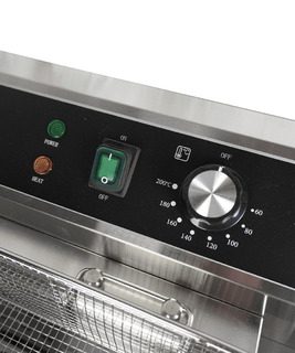 photo 7 friteuse posable électrique 25l - avec robinet de vidange