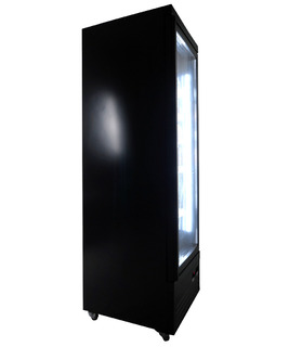 photo 5 réfrigérateur 1 porte en verre noir ceb-500r bl