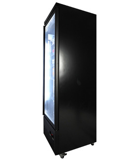 photo 4 réfrigérateur 1 porte en verre noir ceb-500r bl