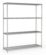 Photo 1 matériel référence 7530-0015: Étagères 4 levels 1500 démontable