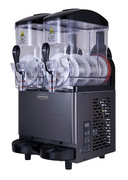 Photo 1 matériel référence 7537-0010: Machine à granitas professionnelle noire 2x12l