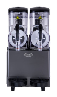 photo 2 machine à granitas professionnelle noire 2x12l