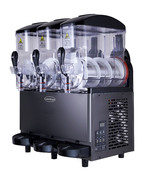 Photo 1 matériel référence 7537-0015: Machine à granitas professionnelle noire 3x12l