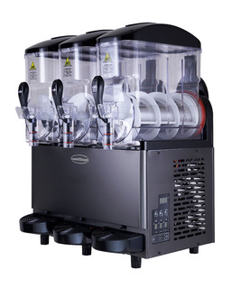 photo 1 machine à granitas professionnelle noire 3x12l