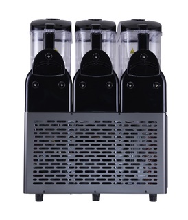 photo 3 machine à granitas professionnelle noire 3x12l