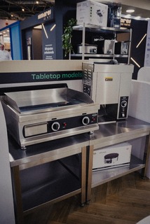 photo 8 plaque grille à gaz chrome 650